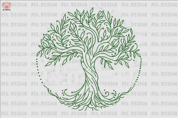 Tree Embroidery: A Seasonal Staple for Holiday Makers